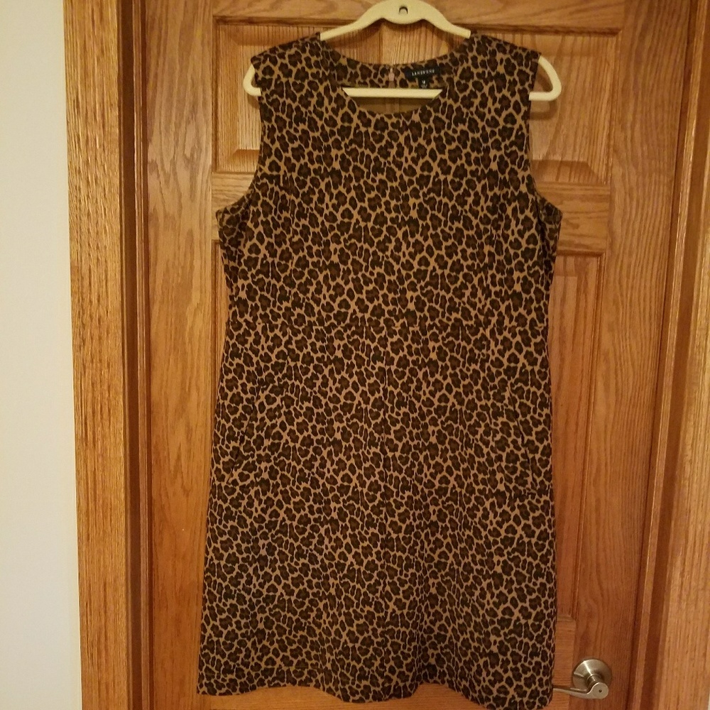 Lands End Ponte Knit Sheath Dress size 18